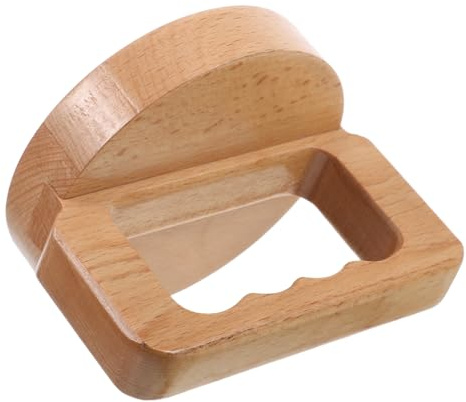 PartyKindom Strumento per Stampa a Mano Baren in Legno con Impugnatura Ergonomica, Accessorio per Linoleografia e Incisione su Blocchi, Attrezzo per Scrapbooking e Materiali per Lavorazione