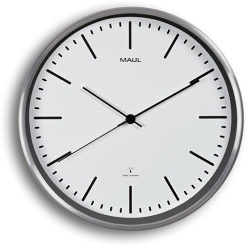 Maul Wanduhr Maulfly 30cm weiß