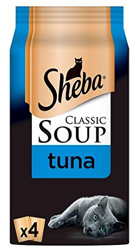 SABA Suppe Thunfisch Katzenfutter Beutel 4 x40g