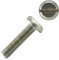 Eisenwaren2000 | Flachkopfschrauben mit Schlitz M2,5 x 5 mm (10 Stück) - Schlitzschrauben DIN 85 - ISO 1580 Flachkopf Schrauben - Gewindeschrauben - Edelstahl A2 V2A - rostfrei