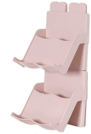 ZapateroDos Capas De Bastidores De Zapatos Se Pueden Superponer, Bandejas De Zapatos De Plástico Se Colocan En Capas Y Organizado, Y Los Bastidores De Zapatos Se Almacenan En La Puerta De La Casa