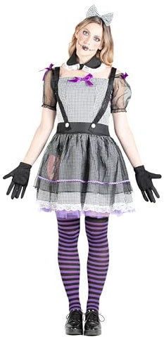Ciao- Killer Dolly dress costume disguise girl woman adult (One size)
