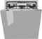 Cuisineandcie - Frontale per lavastoviglie tutto in uno Eco Brillant Grey L 60 cm, rivestimento porta lavastoviglie UE con comandi interni