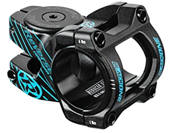 Reverse Black-One D-2 MTB Fahrrad Vorbau 31.8mm / 35mm inkl. Top Cap, Schraube, Kralle schwarz/blau