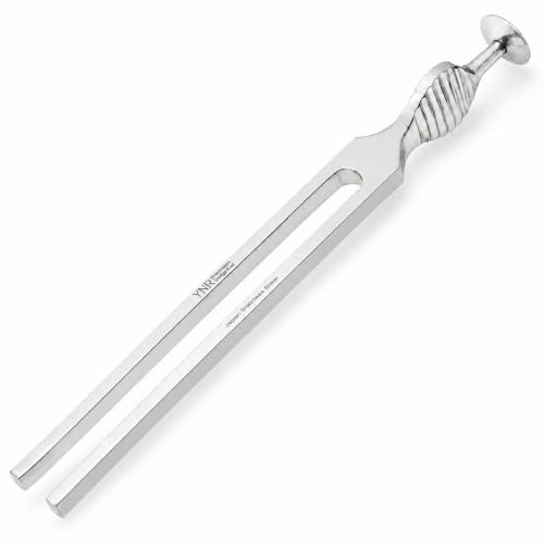 YNR England Down Bros. London Medical Tunning Tuning Fork 128C, 256C, 512c, 1024C, 2024C Medical Diagnostic Medical Tuning Fork C0 512Hz CE (256C)