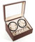 LENJKYYO Automatische Uhrenbeweger Box für 4+6 Uhren Aufbewahrungsbox aus Holz mit leisem Motor Automatikuhren Watch Winder Box für Automatikuhren Uhrendrehe