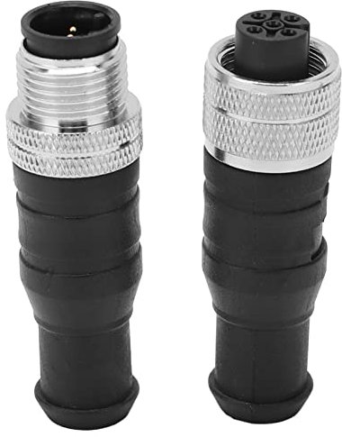 Per Terminatore NMEA 2000, Coppia per Resistore Terminatore Maschio Femmina NMEA2000 5 Pin Filettatura M12 IP67 Impermeabile per Lowrance