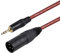 2 Stück 1,5 m 3,5 mm Stereo auf XLR-Stecker mit 24 AWG Kupferdraht