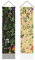 AHANDMAKER Wandteppich mit Pflanzenmuster, Wildblumenpflanze, florale Tapisserie, botanische Ästhetik, Wandteppich, Kunst, Waldstil, Wanddekoration für Wohnzimmer und Schlafzimmer (130 x 33 cm), 2