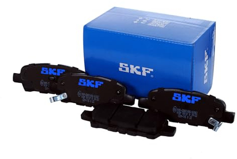SKF Scheibenbremse Bremsbelag VKBP 90107 A-4er Set - Position Hinterachse Höhe 77 mm Länge 134 mm Breite 83 mm Dicke 14 mm - OE Qualität