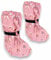 HECKBO Baby Regenfüßlinge ohne Vlies Regenbogen Füßlinge Regen Schuhüberzieher Regen Schuhüberzieher 3-18 Monate - wasserdicht Überziehschuhe Krabbelschuhe