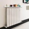 Holdfiturn Radiator Shelf 120cm MDF Wooden Floating Shelf Cover Modern Cabinet Top for Offices Living Rooms Kitchens Radiator