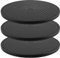 JEUIHAU 3 Pack 12 Inch Rotating Swivel, 360 Degree Heavy Duty Lazy Susan Turntable with Steel Ball Bearings, Plant Turntable for Pottery Sculpture Art Craft, 88lbs Loading Capacity