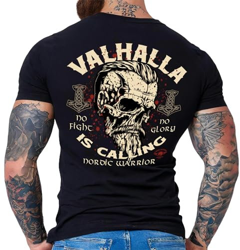 HerrenT-Shirt für Wikinger Nordmann Keltic Fans: Walhalla is Calling