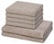 Möve for frottana - Pearl - 4 X Handtuch 2 X Duschtuch im Set (Cashmere)