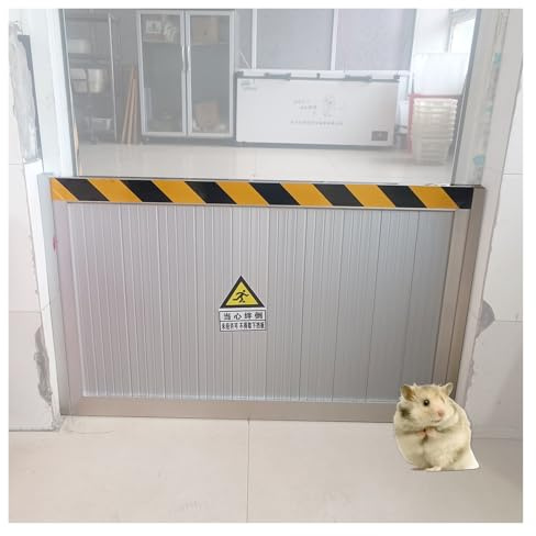 Mouse Proof Garage Door Seal Aluminum, Rodent Barrier Guard for Kitchen Basement Warehouse Garden, Detachable Mice Blocker for Exterior Interior with Complete Accessories(H 20in,L 2ft/61cm)