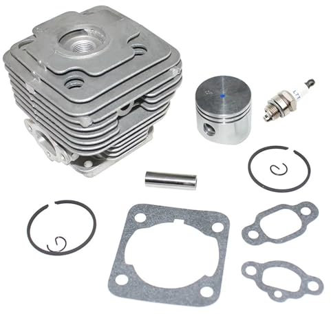 LALAL Kit pistone cilindro for Oleo-Mac BC350 BC380 Sparta 37 370 38 380 381 OM36 EFCO 8370 8371 DS3500 DS3800 Stark 37 3700 38 3800
