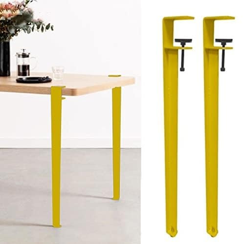 GXXINGIN Adjustable F Shaped Table Clamp Legs for DIY Furniture 71cm Dining Table Support Legs for Cabinets Chairs and Tables Color: F