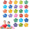 Bath Letters, Floating Water Toys, Alphabet Learning Set, Soft Foam Texture, Bright Color Design, Great For Bathtub Play, Beach Fun, Swimming Pool Games, Early Education