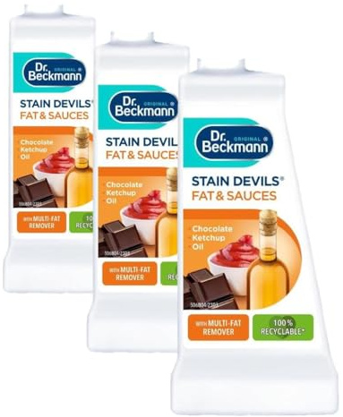 Dr. Beckmann Stain Devils - Cooking Oil & Fat (Pack of 3)