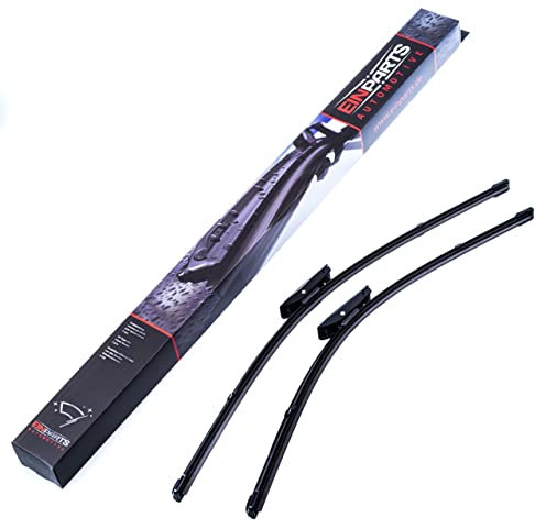 EINPARTS Scheibenwischer Set Wischerblätter Set Frontscheibenwischer Vorne Wischblattausführung: Rahmenlos Länge 1: 580mm Länge 2: 530mm EPWBDD2321