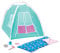 Our Generation Happy Camper Camping Set for 18 Dolls – Outdoor Adventure Toy with Tent, Sleeping Bag, Campfire Accessories, Marshmallow Stick, Sausage, Camping Dish & Mug – (Doll Sold Separately)