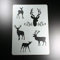 Schablone Wild Wald Hirsch Geweih Reh - BV18