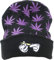 UTALY Weed Marihuana Beanies-Mütze zum Aufrollen, Style 02, Stretchy