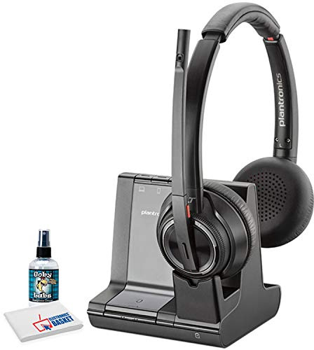 Plantronics Savi 8220 Wireless DECT Headset System 207325-01 mit Reinigungsset