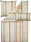 Estella Bettwäsche Interlock-Jersey braun-beige-apricot-vanille Größe 1x 155x220 cm + 1x 40x80 cm