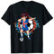 Dabbing Fußball-Mädchen-Island-Trikot mit Blumenmuster, Fußball-Blume T-Shirt