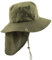 Chapeau de Soleil avec Protection du Cou pour Homme et Femme, Casquette de pêche, Respirant et Pliable, Bonnet avec Cache-Oreilles de Camping et de Marche, Unisexe, Taille Unique