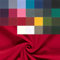 Polarfleece Meterware antipilling - Fleecestoff weich/kuschelig - Kuschelfleece Uni - Polyesterfleece - Winterstoff - 50 x 150 cm, Farbe: 015 rot