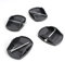 XPOtool Bases estabilizadoras para patas de caravana 4 piezas 180x145mm plataformas con pasador