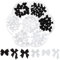 Yatinkim 3D Bow Nail Art Colorful 7 Styles Nails Decoration Candy Star Heart DIY Accessories Cute Manicure Women Girl Glitter Acrylic Crafting Designs Boxe Kit