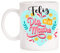 Taza feliz dia de la madre. Regalo para las mamas, abuelas, titas, hermanas que son madres.