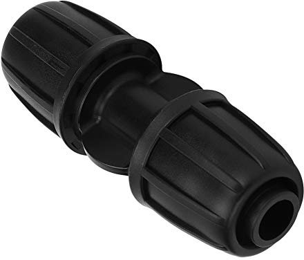 Conector de Jardín Aramox, 10 Piezas Conector de Agua Recto Jardín Riego por Goteo para Manguera de PE de 16mm