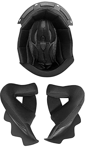 Westt Motorrad Helmpolster Helmunterlage Helm Pads für Modell Torque Motorradhelm Klapphelm Integralhelm S/M/L/XL
