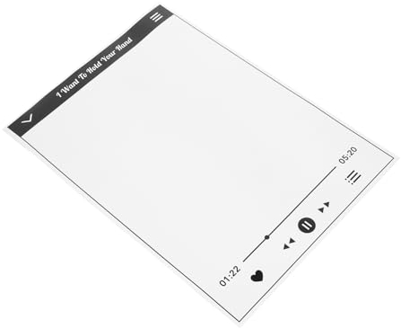 BESTonZON Pizarra Magnética Borrable Para Nevera Calendario Semanal y Mensajes Diseño Simple y Espacio Amplio Para Notas y Recordatorios Para Cocina y Oficina