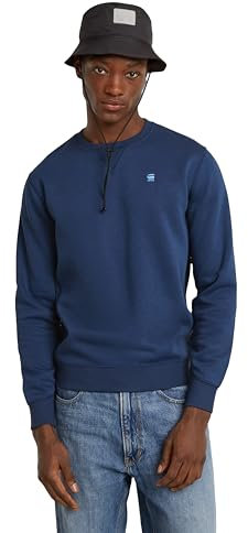 G-Star Herren Premium Core Sweatshirt, Blau (dk sea Blue D16917-C235-1023), M