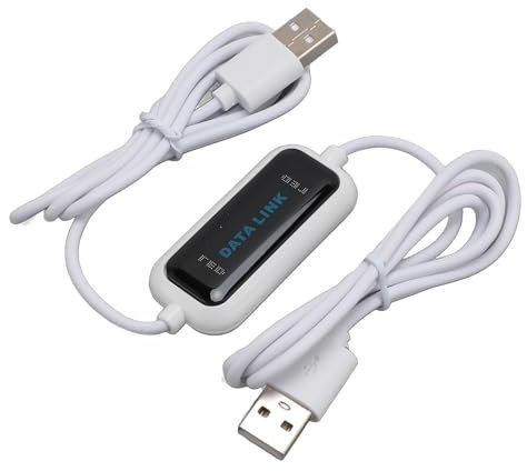 PUSOKEI USB Daten übertragungs Kabel PC zu PC, Hochgeschwindigkeits Computer PC zu PC Online Sharing Synchron Isations Kabel für 2000, für XP, 7, 8, 10, Plug & Play
