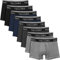 Fullluwaa Boxer Uomo (Pacco da 8) Mutande Uomo Cotone, Aderenti e Confortevoli, Elasticizzato