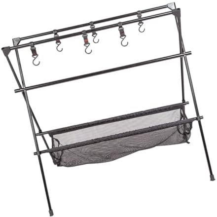 Cabilock Su Innovador Juego De Estantes Y Parrillas para Acampar De Aleación De Aluminio De Doble Capa