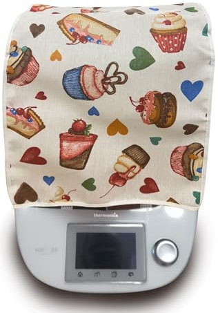 MUFFINS Schmutzabweisende Schutzhülle für Thermomix TM6 TM5 TM31