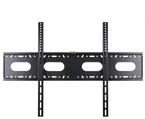 Robusto supporto fisso da parete per TV a schermo piatto da 60 a 120 pollici, supporta fino a 45 kg con design elegante per la casa