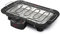 Girmi BQ11 Barbecue, 2000 W, Griglie Inox, Regolazione della temperatura, Vassoio smontabile raccogli grasso, Area cottura 38 x 22 cmm, Nero