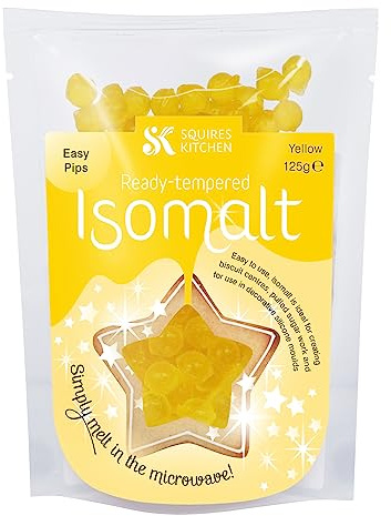 Squires Kitchen Yellow Tempered Isomalt - 125g