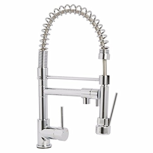 Cooke & Lewis Bilbrough Chrome Effect Pull-Out & Spray Tap