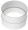 EUROPLAST Ø 125mm Verbinder Lüftungsrohr ABS Rundrohr Abluft-Rohr 125mm, PVC