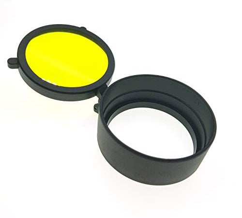 Hauska Rifle Scope Cover Eyepiece Lens Caps Flip Up Lens Cover (65mm-2.56inch)
